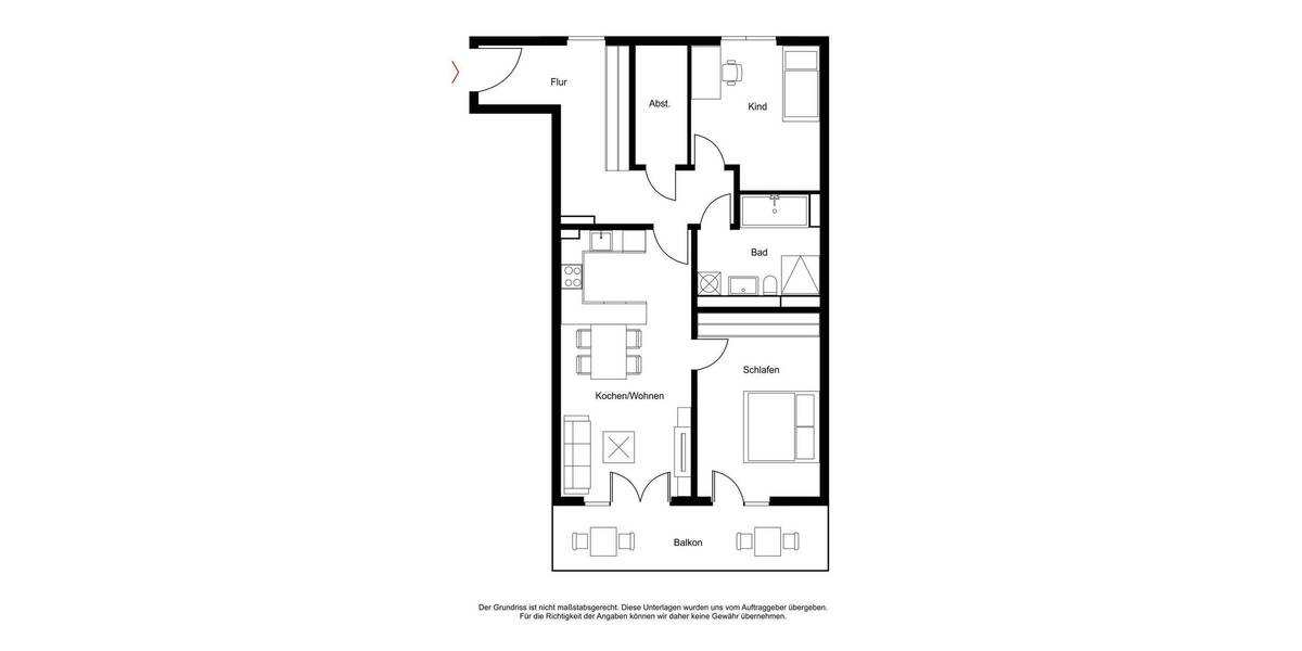 Etagenwohnung Berlin Siemensstadt - 3 Zimmer, 86 m&sup2;, 1.436&euro; | Angebot:26161909