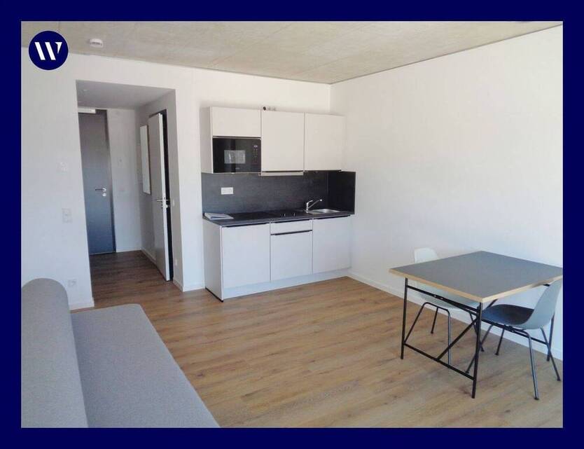 Studenten-Einzel-Apartment Nähe FH!! Design-Möbel, Einbauküche, Duschbad, Aufzug