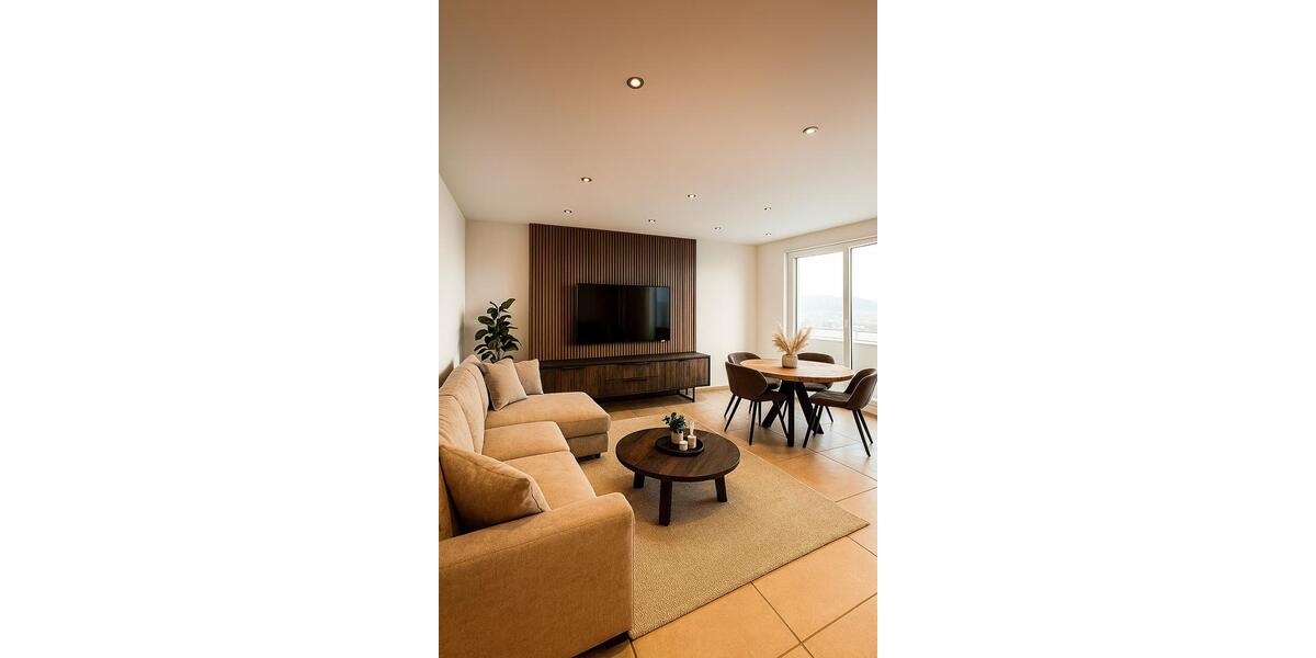 Exklusives 2 Zi. Penthouse 68qm Mietwohnung mit Garage Wohnung zimmer