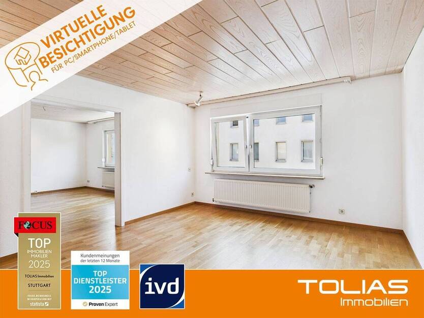 Zentrales Wohnen in Stuttgart-Ost: Charmante 4-Zimmer-Wohnung mit Stellplatz 4 zimmer