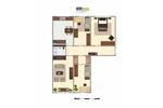 Etagenwohnung Bad Lausick - 4 Zimmer, 82 m&sup2;, 451&euro; | Angebot:26344202