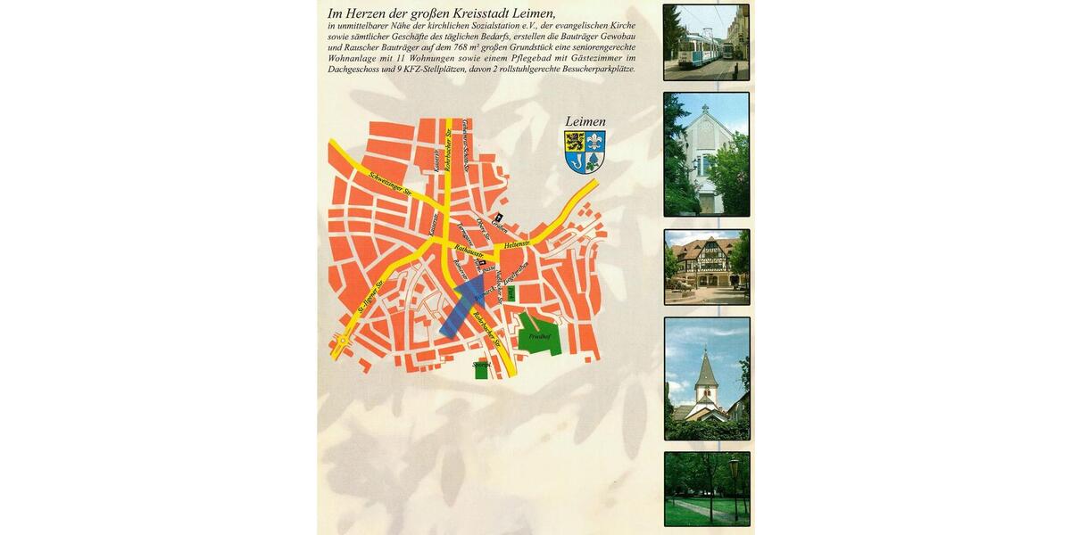 Erdgeschoßwohnung Leimen - 2 Zimmer, 62 m&sup2;, 980&euro; | Angebot:24654896