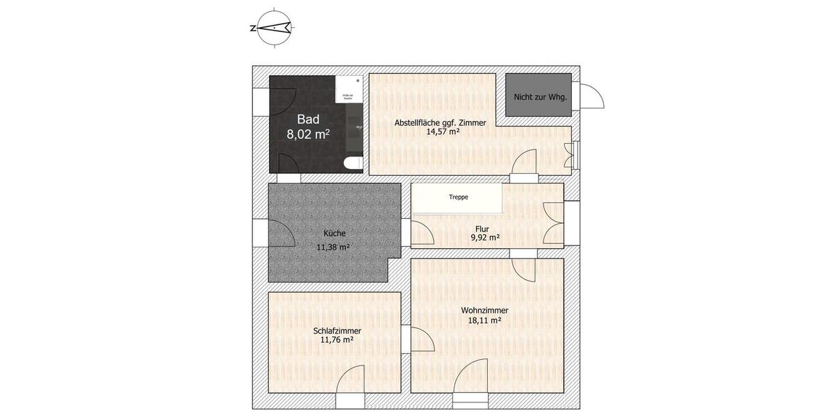 Einfamilienhaus Kemberg - 4.5 Zimmer, 119 m&sup2;, 887&euro; | Angebot:26420681