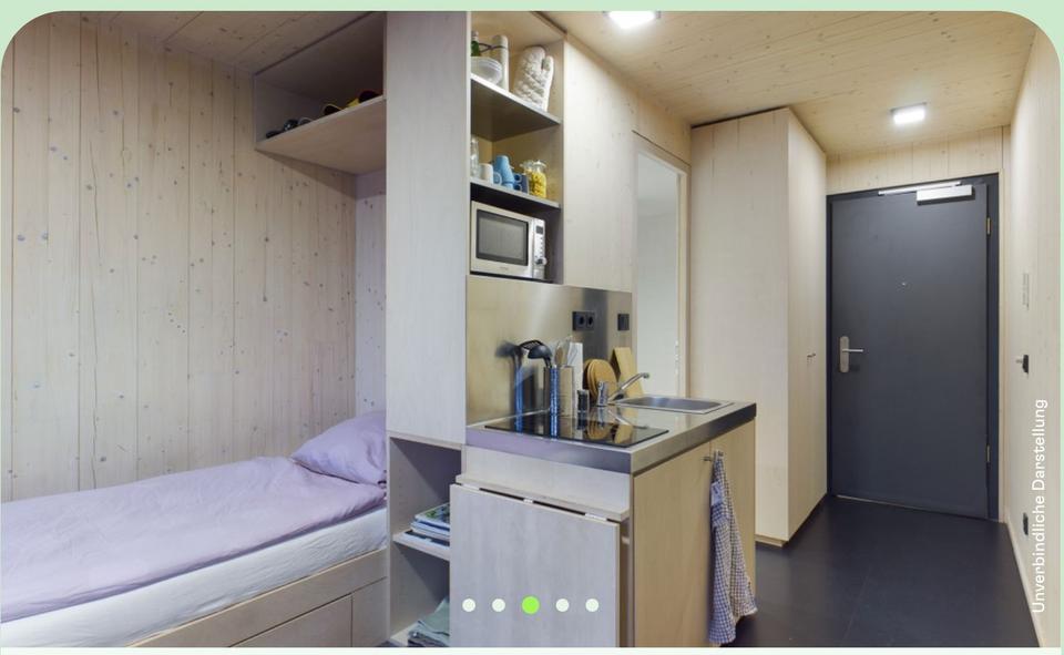 Etagenwohnung Hamburg Hamburg-Mitte - 1 Zimmer, 20 m&sup2;, 600&euro; | Angebot:26704662