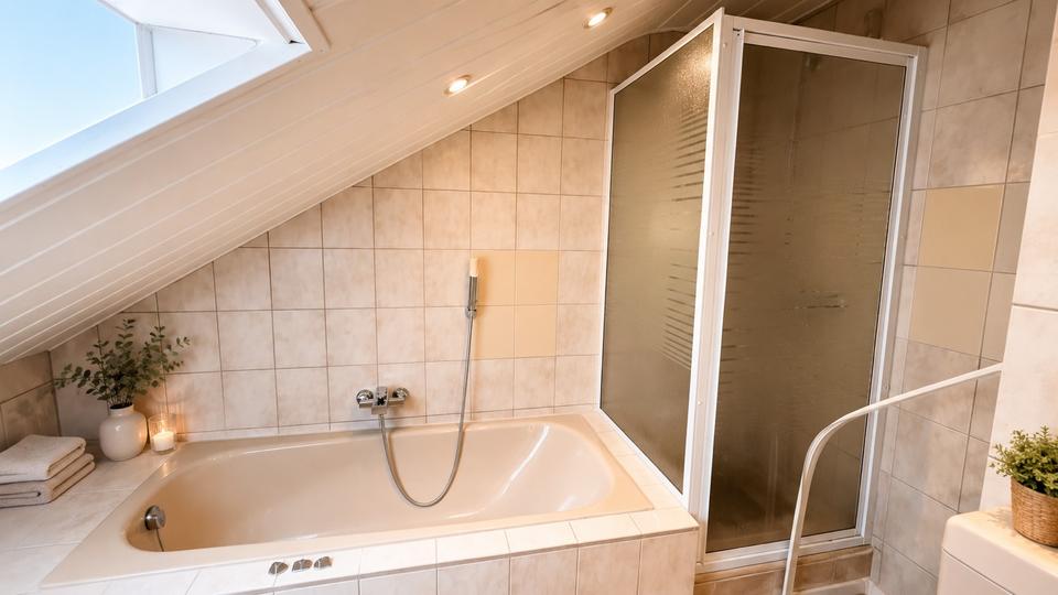 Dachgeschoßwohnung Otterbach - 4 Zimmer, 120 m&sup2;, 1.250&euro; | Angebot:26115257