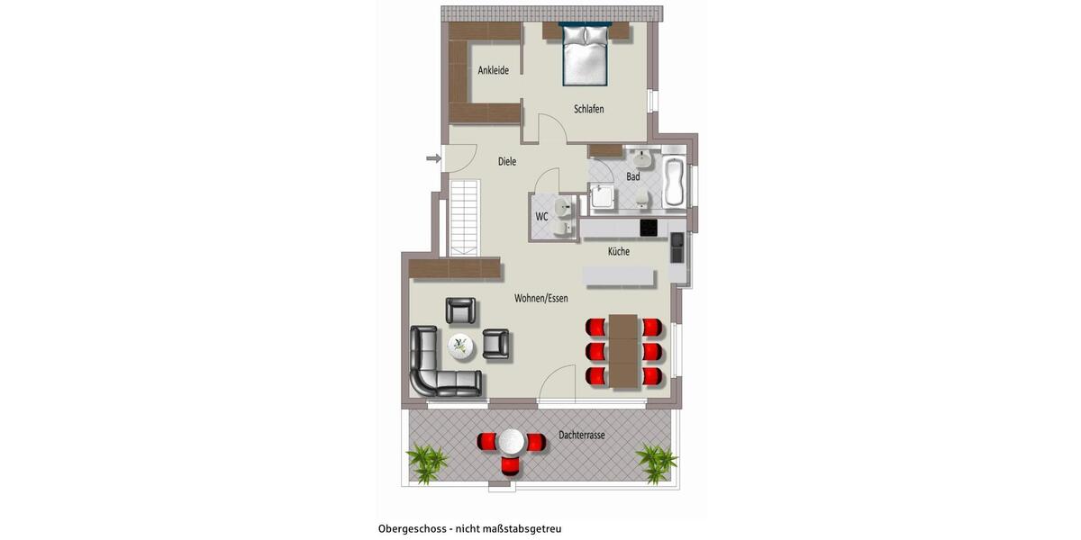 Maisonettenwohnung Heilbronn Kernstadt - 4.5 Zimmer, 126 m&sup2;, 1.680&euro; | Angebot:26654940
