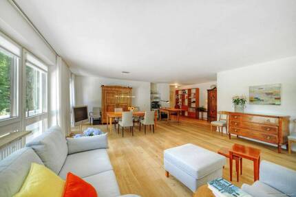 Möbliertes Wohnen in Isarnähe! 3-Zimmer-Wohnung mit AnkleideZimmer und Balkon im schönen Harlaching.