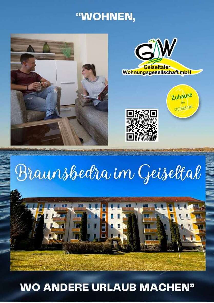 Wohnung zum Mieten in Braunsbedra 298 € 49.61 m² 2 zimmer