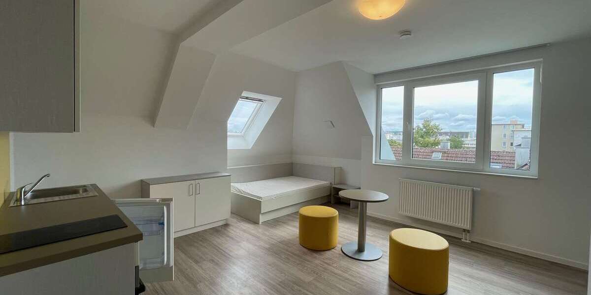 Etagenwohnung Darmstadt Darmstadt-Nord - 1 Zimmer, 30 m&sup2;, 686&euro; | Angebot:24550067