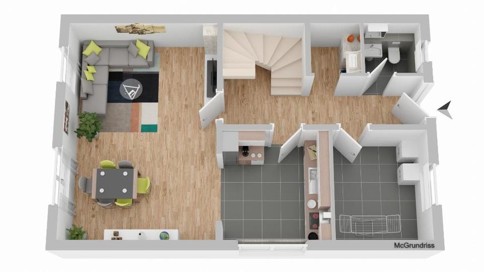 Doppelhaushälfte Wolfsburg Alt-Wolfsburg - 4 Zimmer, 130 m&sup2;, 2.000&euro; | Angebot:24877112