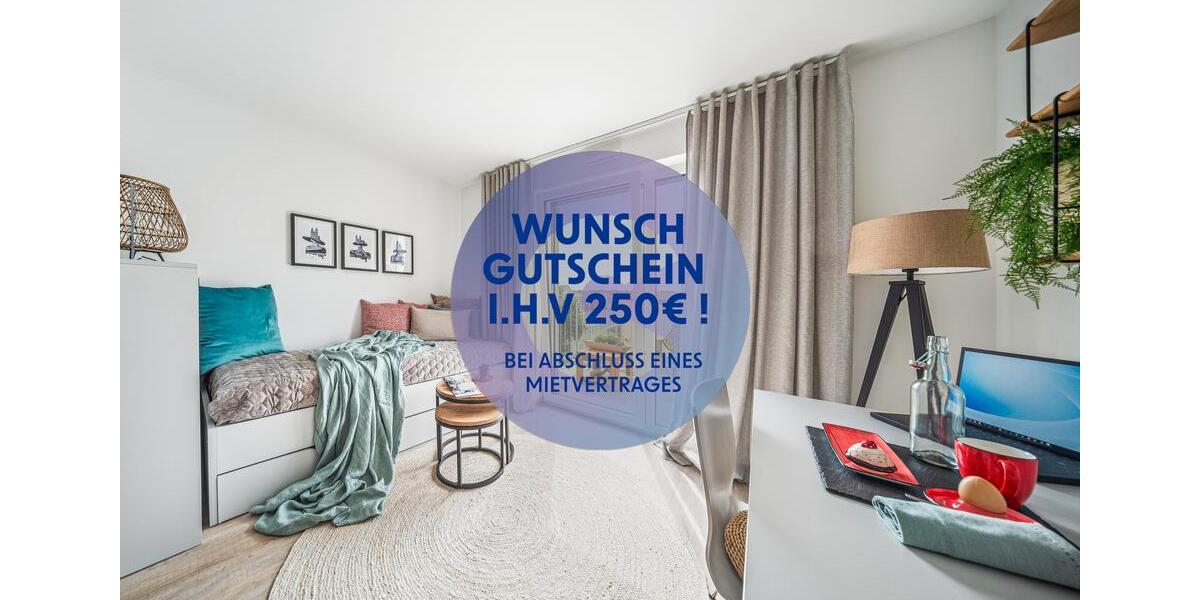 Wunschgutschein i.H.v. 250€ geschenkt! Dein Rückzugsort in Magdeburg – 1-Zimmer-Wohnung nahe Campus 1 zimmer
