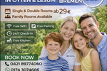 Wohnen auf Zeit Delmenhorst - 3 Zimmer, 78 m&sup2;, 69&euro; | Angebot:25532392