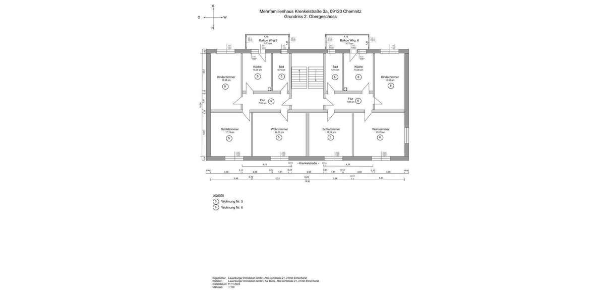 3 RW zzgl. Dachkammer & xxl Keller - Etagenwohnung Chemnitz Helbersdorf | Angebot:26129478