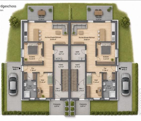 Erdgeschoßwohnung Fürstenau - 3 Zimmer, 79 m&sup2;, 840&euro; | Angebot:26415971