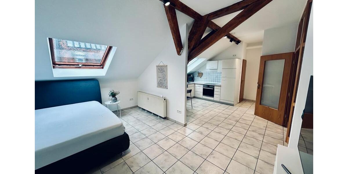 Dachgeschoßwohnung Schweinfurt Gartenstadt - 1.5 Zimmer, 50 m&sup2;, 700&euro; | Angebot:25875082