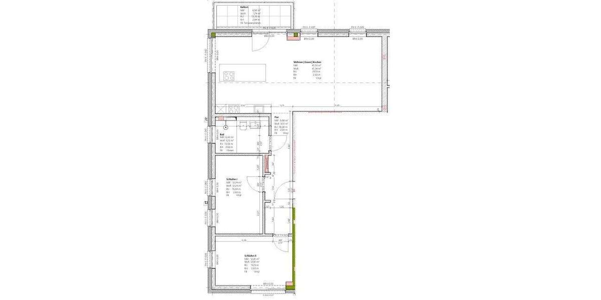 Großzügige 3-Zimmer Wohnung mit Blick ins Grüne! 3 zimmer