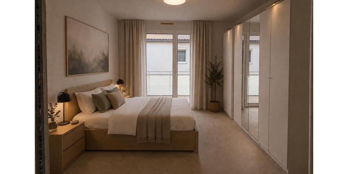 Etagenwohnung Bad Friedrichshall - 2 Zimmer, 52 m&sup2;, 1.170&euro; | Angebot:26323338