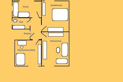Wohnung zum Mieten in Mannheim 910 € 70 m²