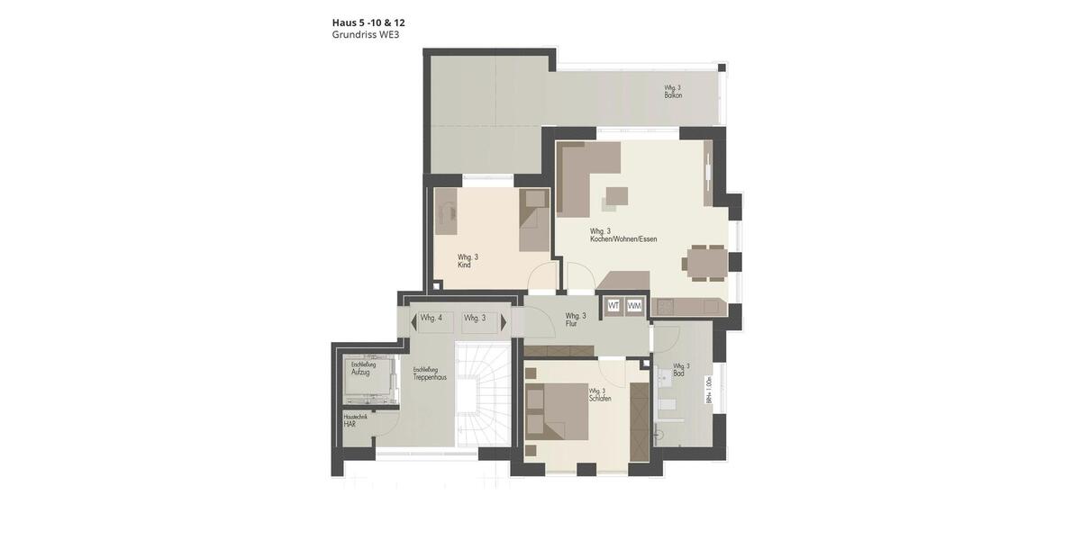 Etagenwohnung Potsdam - 3 Zimmer, 80 m&sup2;, 1.615&euro; | Angebot:26478358