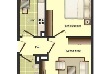 Wohnung zum Mieten in Düsseldorf 608 € 44.32 m² 2 zimmer