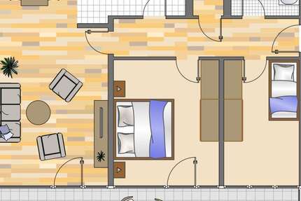 Wohnung Ratingen West - 3 Zimmer, 81 m&sup2;, 929&euro; | Angebot:26607455