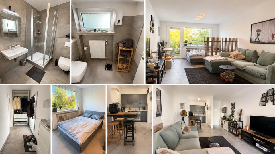 Erdgeschoßwohnung Trier West-Pallien - 1 Zimmer, 35 m&sup2;, 480&euro; | Angebot:26532439
