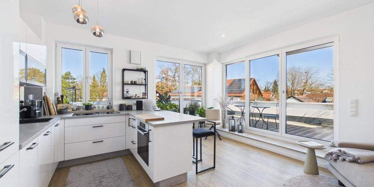 Etagenwohnung Ottobrunn - 2 Zimmer, 67 m&sup2;, 1.487&euro; | Angebot:25708228