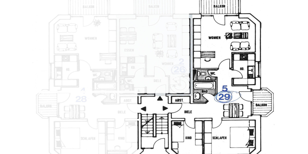 3 Zimmer Wohnung in Essen HeidhausenWerden 3 zimmer