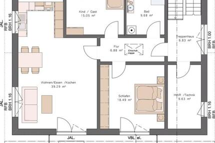 Wohnung Riedlingen - 3 Zimmer, 100 m&sup2;, 1.300&euro; | Angebot:26429149
