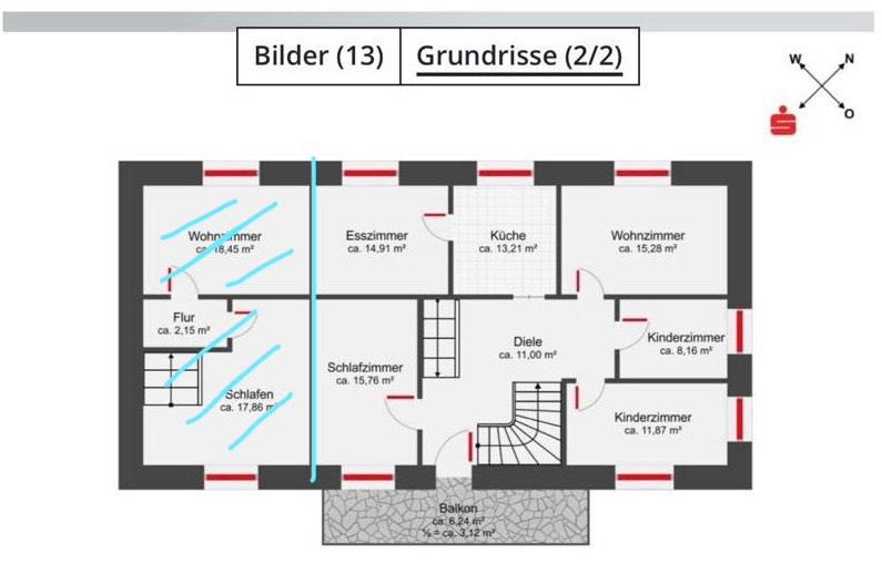Mehrfamilienhaus, Wohnhaus Wittislingen - 4 Zimmer, 105 m&sup2;, 925&euro; | Angebot:26588666