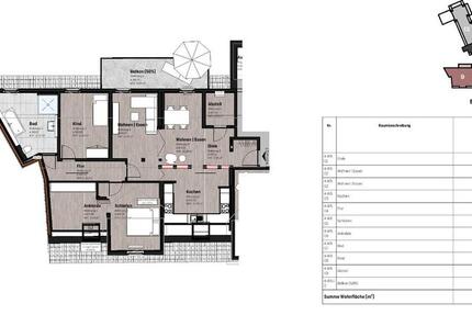 Wohnung Wermelskirchen - 3 Zimmer, 111 m&sup2;, 1.330&euro; | Angebot:25160900