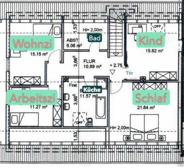 Etagenwohnung Wächtersbach - 4 Zimmer, 95 m&sup2;, 880&euro; | Angebot:26336184
