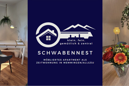 Wohnen auf Zeit Memmingen - 2 Zimmer, 45 m&sup2;, 995&euro; | Angebot:24478965