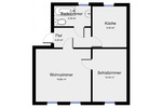 Etagenwohnung Mügeln - 2 Zimmer, 45 m&sup2;, 250&euro; | Angebot:26635367