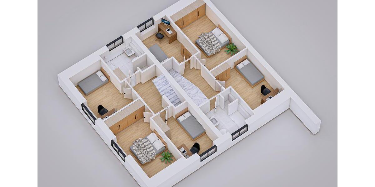 Doppelhaushälfte Lingen (Ems) Damaschke - 4 Zimmer, 130 m&sup2;, 1.575&euro; | Angebot:26647856