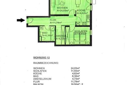 Schöne 2-Zimmer-Wohnung mit Balkon in ruhiger Stadtrandlage von Rudolstadt 2 zimmer