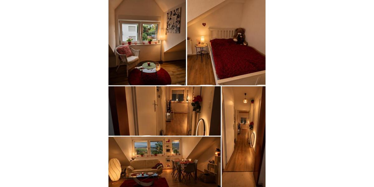 Dachgeschoßwohnung Taunusstein - 2 Zimmer, 51 m&sup2;, 650&euro; | Angebot:26690852