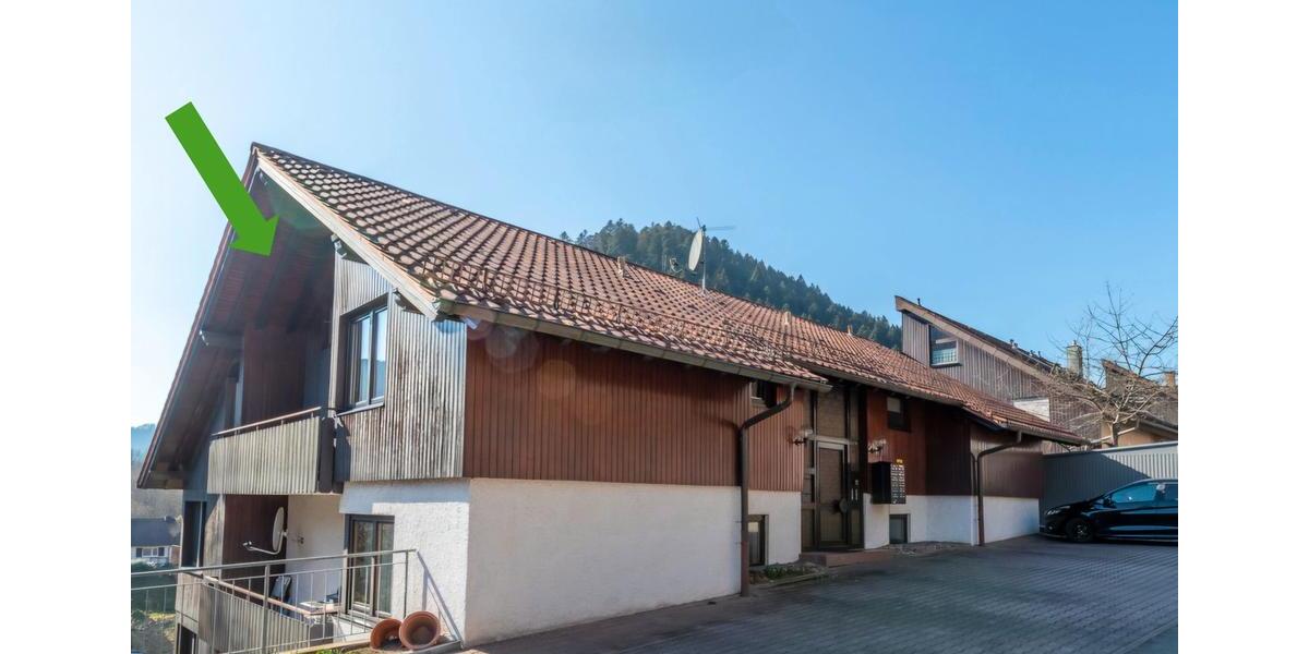 Dachgeschoßwohnung Bad Teinach-Zavelstein Zavelstein - 1 Zimmer, 30 m&sup2;, 395&euro; | Angebot:26611917