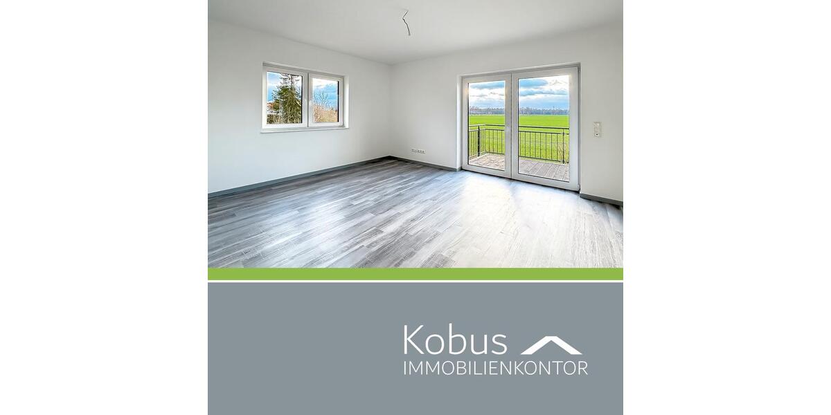 Erstbezug: OG-Wohnung (links) mit Balkon zu vermieten 3 zimmer