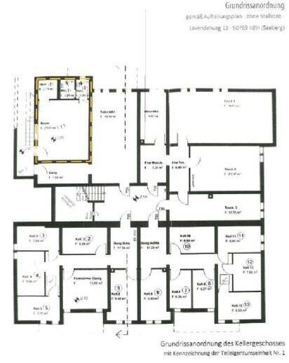 Gewerbeobjekt Köln Seeberg - 500&euro; | Angebot:23962786