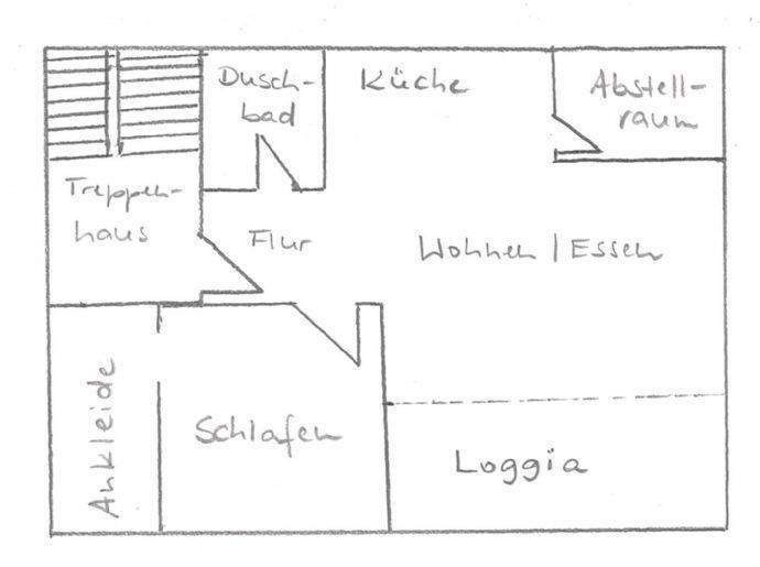 Etagenwohnung Endingen Kiechlinsbergen - 2 Zimmer, 67 m&sup2;, 715&euro; | Angebot:26187779