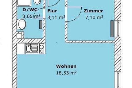 Wohnung Schernfeld Birkhof - 2 Zimmer, 35 m&sup2;, 420&euro; | Angebot:26131666