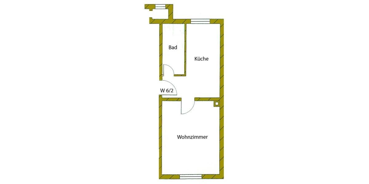 Dachgeschoßwohnung Amt Creuzburg - 1 Zimmer, 36 m&sup2;, 250&euro; | Angebot:23813348