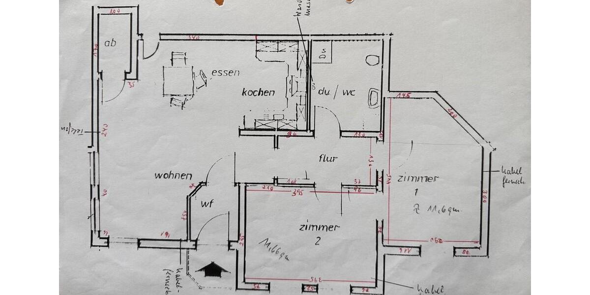 Erdgeschoßwohnung Mechernich - 3 Zimmer, 67 m&sup2;, 580&euro; | Angebot:26699820