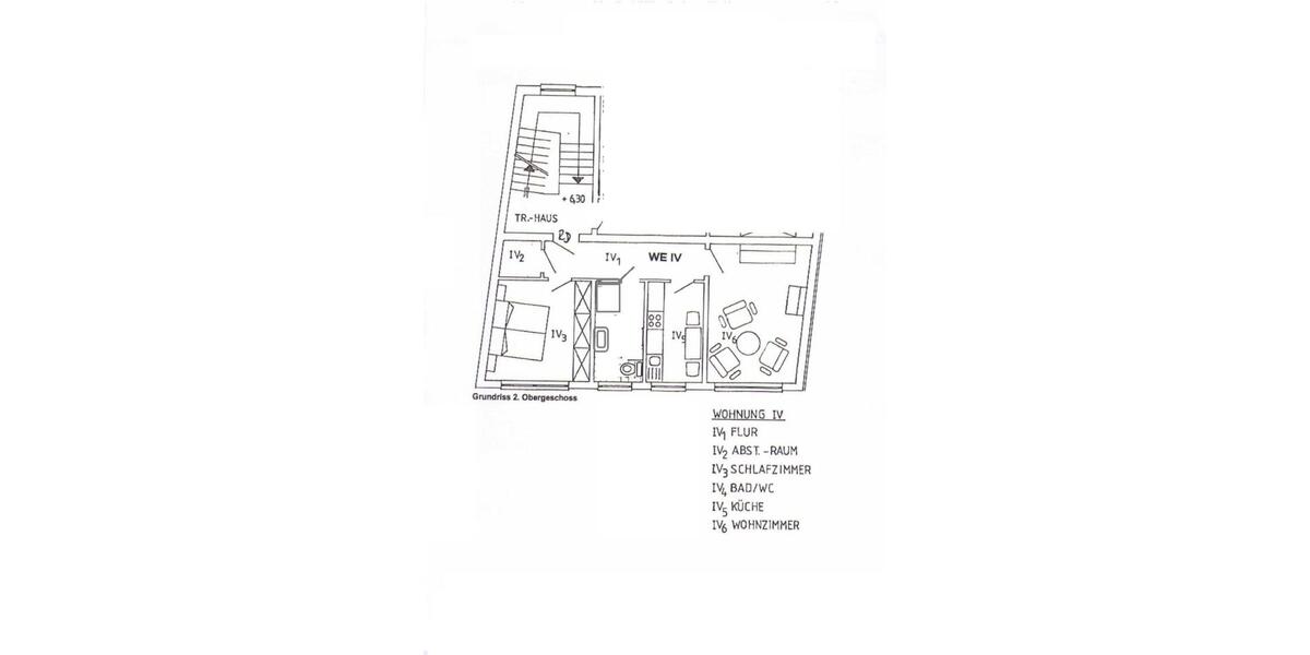 Etagenwohnung Mansfeld - 2 Zimmer, 62 m&sup2;, 365&euro; | Angebot:24140125