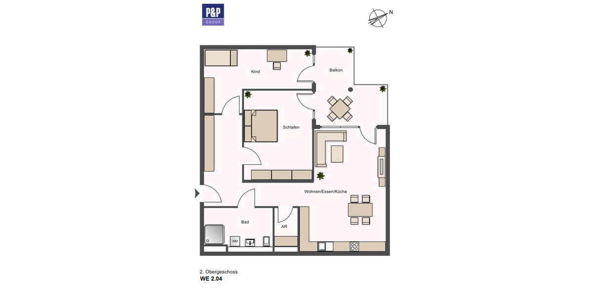 Etagenwohnung Fürth Südstadt - 3 Zimmer, 86 m&sup2;, 1.705&euro; | Angebot:21871810