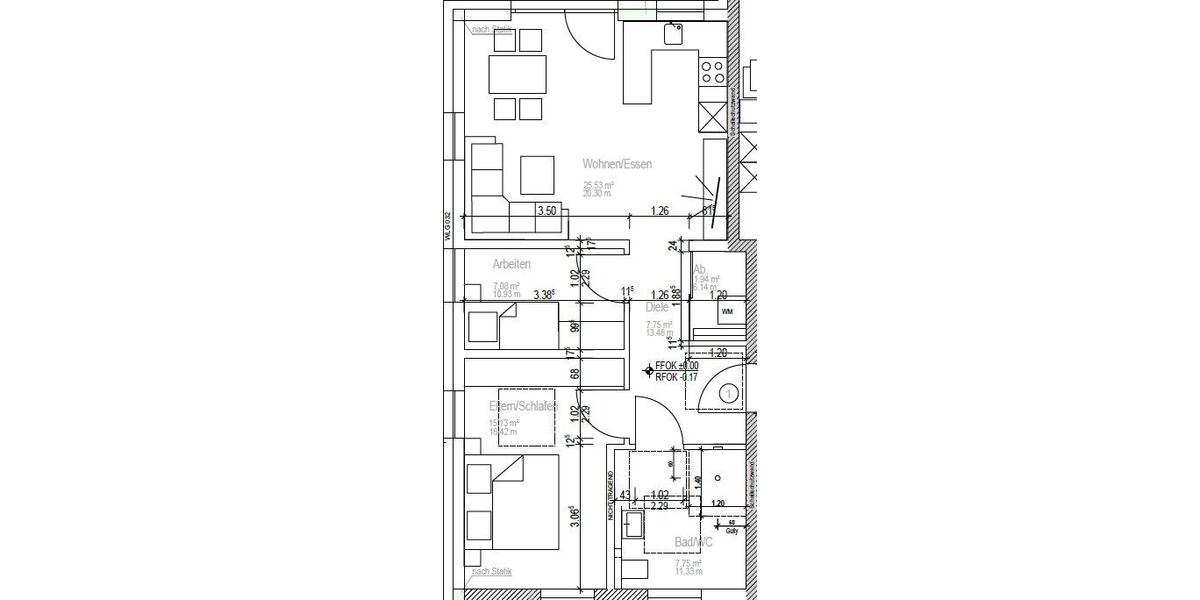 Erdgeschoßwohnung Altenstadt an der Waldnaab - 3 Zimmer, 72 m&sup2;, 990&euro; | Angebot:26350205