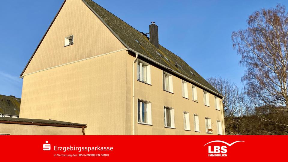 Erdgeschoßwohnung Zschopau - 2 Zimmer, 48 m&sup2;, 285&euro; | Angebot:25126808