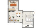 albero:) NUR WOCHENENDHEIMFAHRER!!! - möbliert - Pauschalmiete - Etagenwohnung Seligenstadt Klein-Welzheim | Angebot:26991221