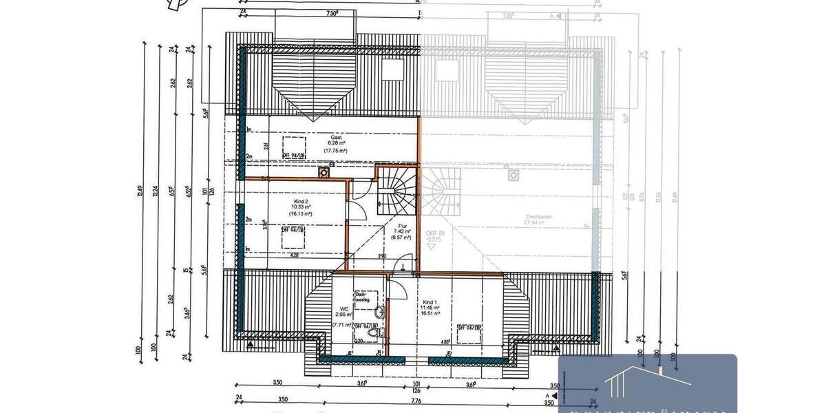 Dachgeschoßwohnung Aue-Bad Schlema Bad Schlema - 5 Zimmer, 137 m&sup2;, 1.295&euro; | Angebot:26351150